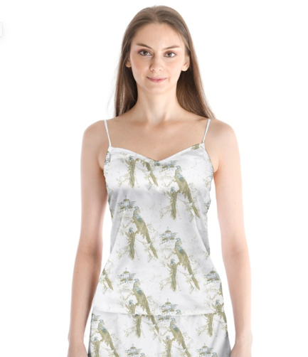 White Pheasant Pajama Set