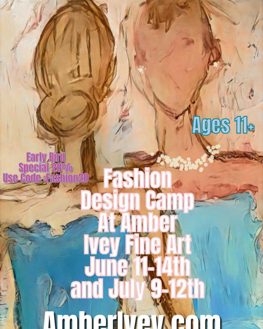 Summer Fashion Design Camp - Deposit Only