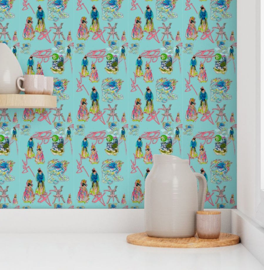 Chinoiserie Wallpaper