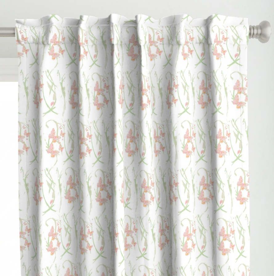 Butterfly Curtain Panels