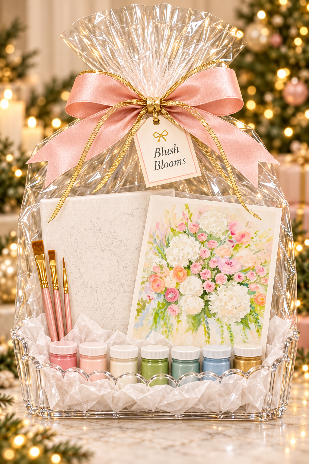 Blush Blooms gift kit packaging preview